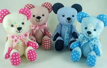 BeeHum personalize handmade teddy bear plush toy